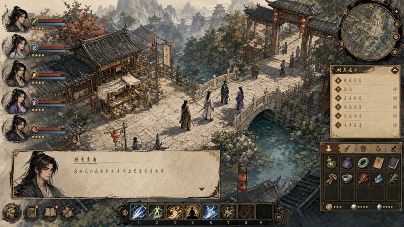 金庸群侠传5爱与死仙狐MOD六周年 操作界面 专题图 5