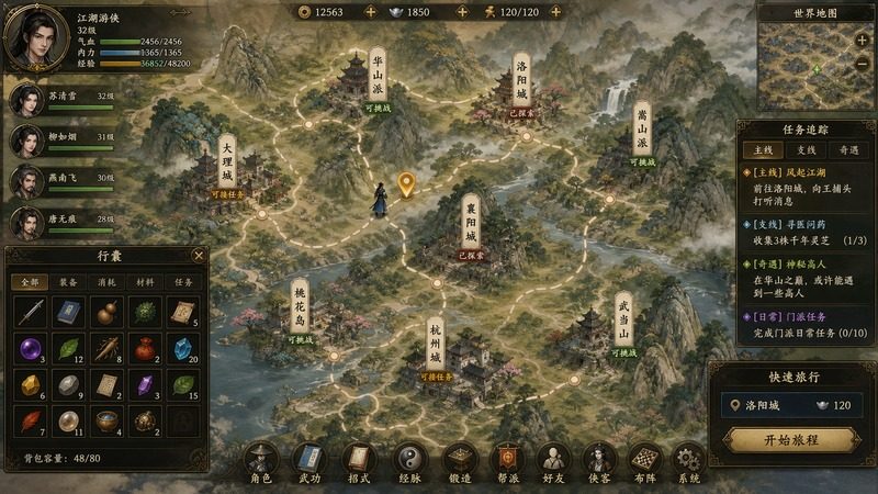 金庸群侠传5爱与死仙狐MOD六周年 剧情互动 画面 7