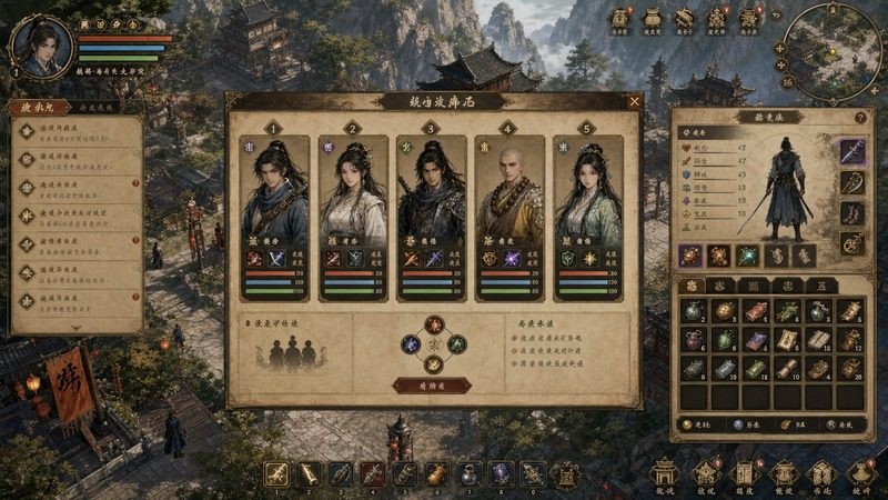 金庸群侠传5爱与死仙狐MOD六周年 中文界面 内容截图 8